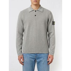 Stone Island Polo Shirt Men Grey